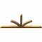 Ekena Millwork Richland Rough Sawn Timber Gable Bracket, Western Red Cedar, 96"W x 40"H x 4"D x 4"F, 10/12 Pitch GBW096X40X0404RIC00RWR - alternate 2